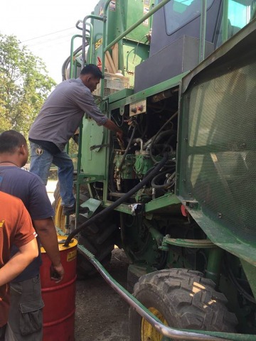 ทดลองน้ำมัน HYD น้ำตาลราชบุรี